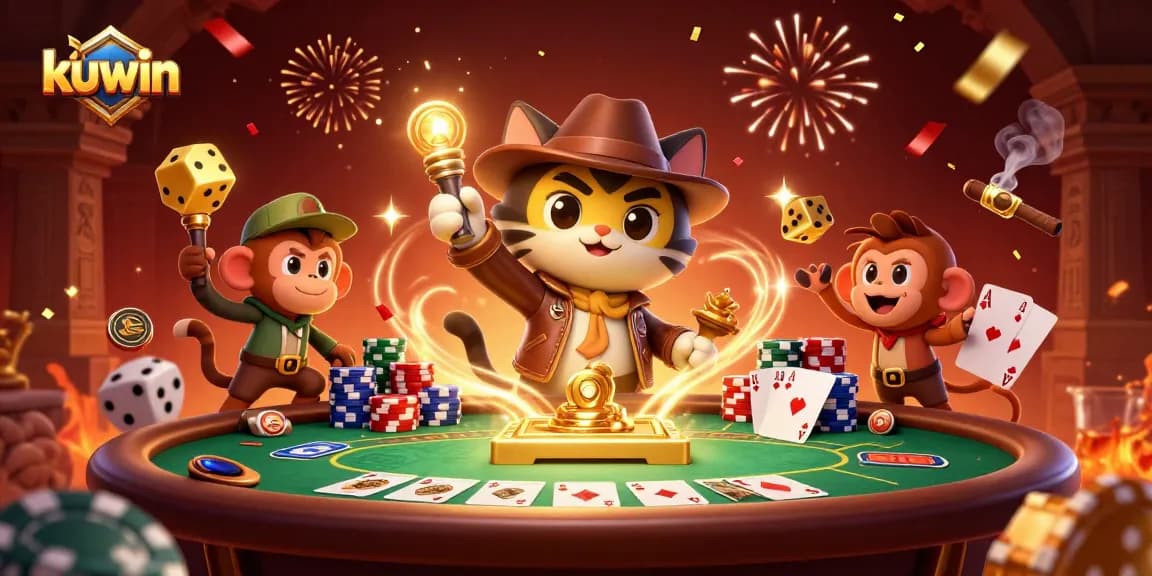 Kuwin players enjoy thrilling moments discovering golden artifacts while gaming at a vibrant online casino.