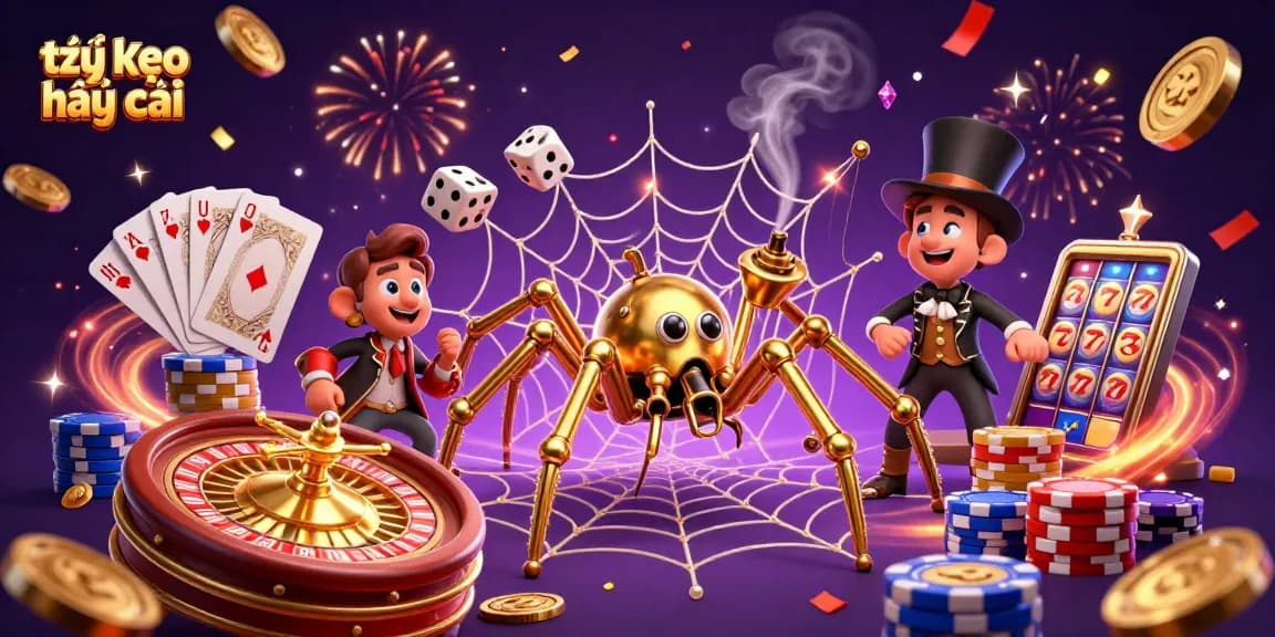 Engage with tỷ lệ kèo nhà cái through a detailed 3D casino scene showcasing dynamic gambling elements and rich visuals.