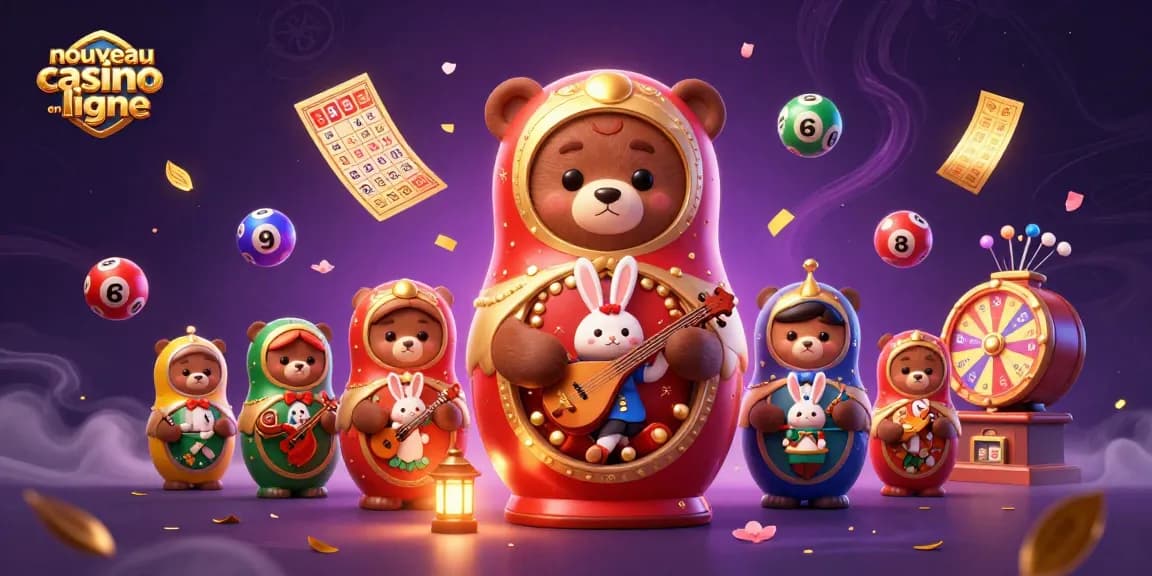 Jouez sur un nouveau casino en ligne avec des jeux et bonus attractifs réalisés par de petits ours.