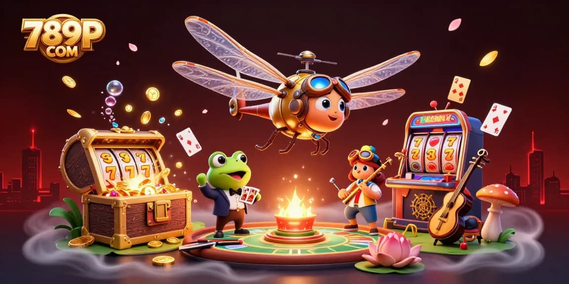 Engage with 789P COM in a vibrant casino experience featuring dynamic characters and gameplay elements.