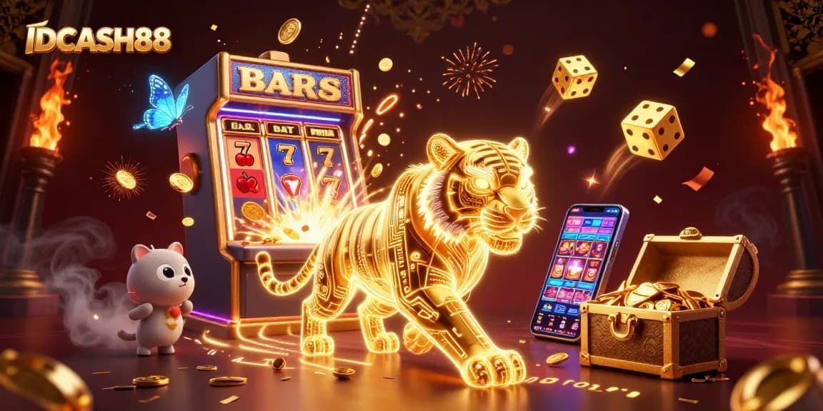 Experience exciting gameplay with IDCASH88's immersive digital casino and slot machines bursting with winnings.