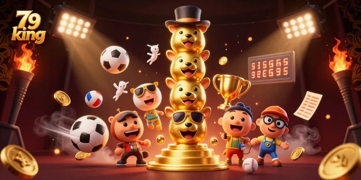 Win big at 79 king with vibrant sports elements and rich casino visuals.