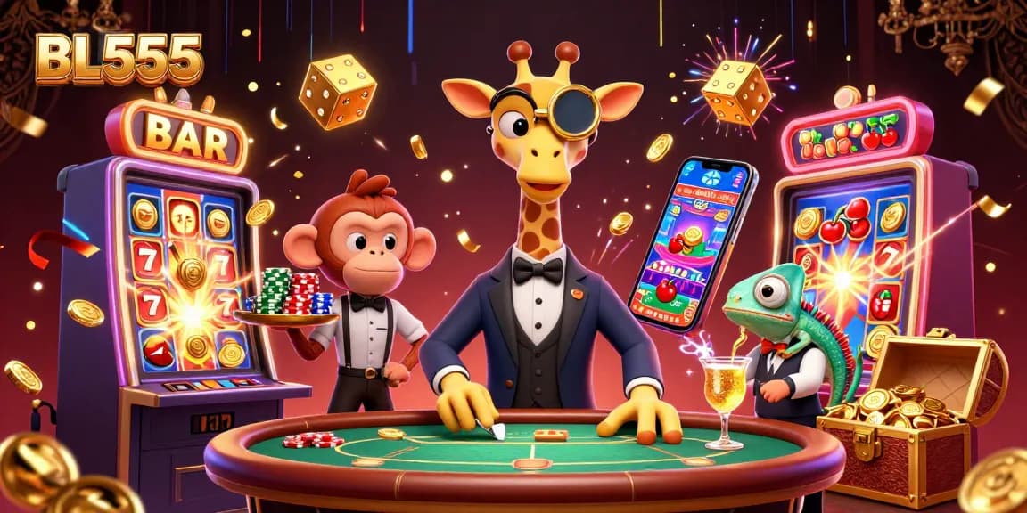 Engage with BL555 to unleash thrilling jackpots and a vibrant casino experience.