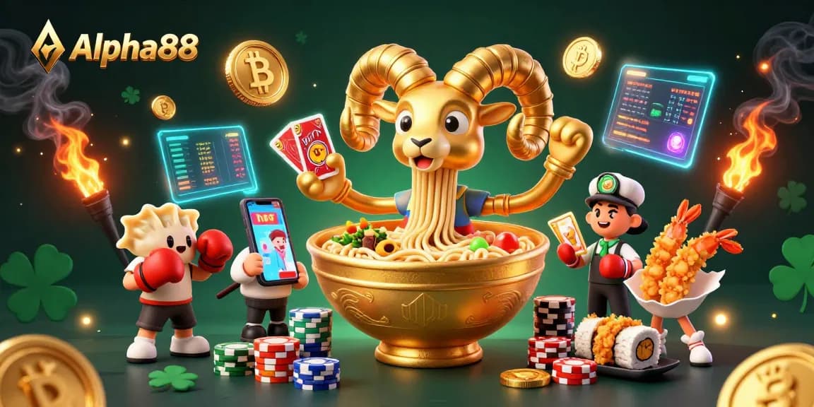 Alpha88: Play slots and win with vibrant characters and exciting crypto-themed elements.