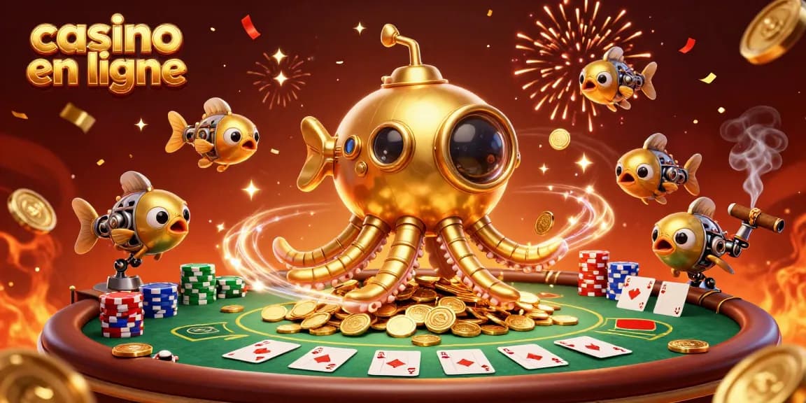 Prendre part à casino en ligne avec une illustration d'une scène de poker captivante et dynamique.