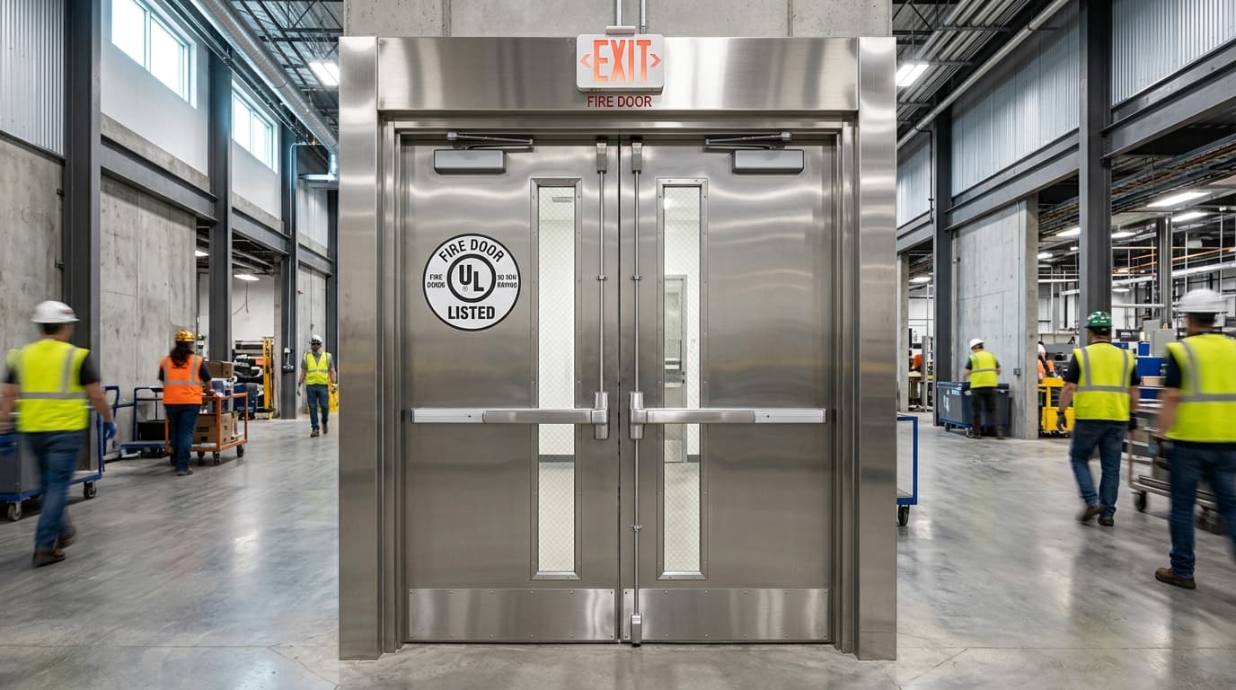 Premium Stainless Steel Swing Door Designs for Secure Building Access