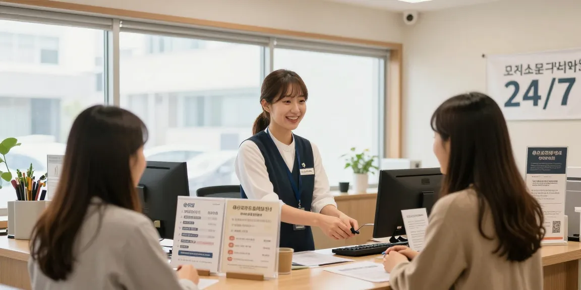 Trusted 한국오피 provider assisting clients at a local office, promoting professional services and community support.