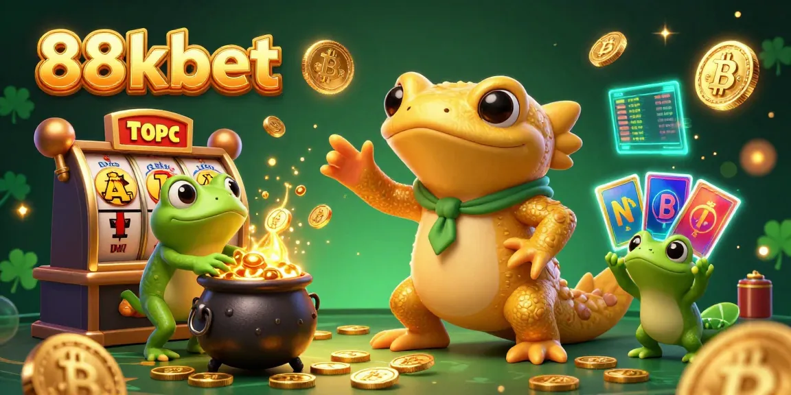 Experience exhilarating wins at 88kbet with a unique casino atmosphere filled with golden coins and NFTs.