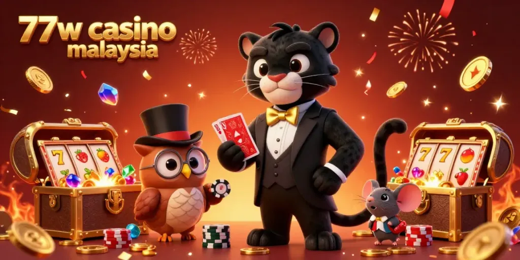 Join the excitement at 77w casino malaysia with stylish characters and dynamic game elements.