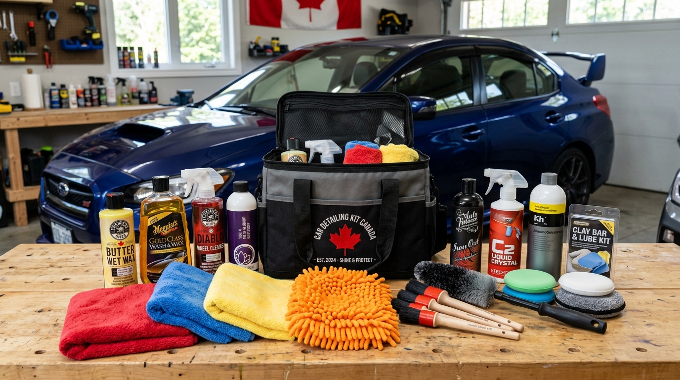 Find the Perfect Car Detailing Kit Canada for a Showroom Finish