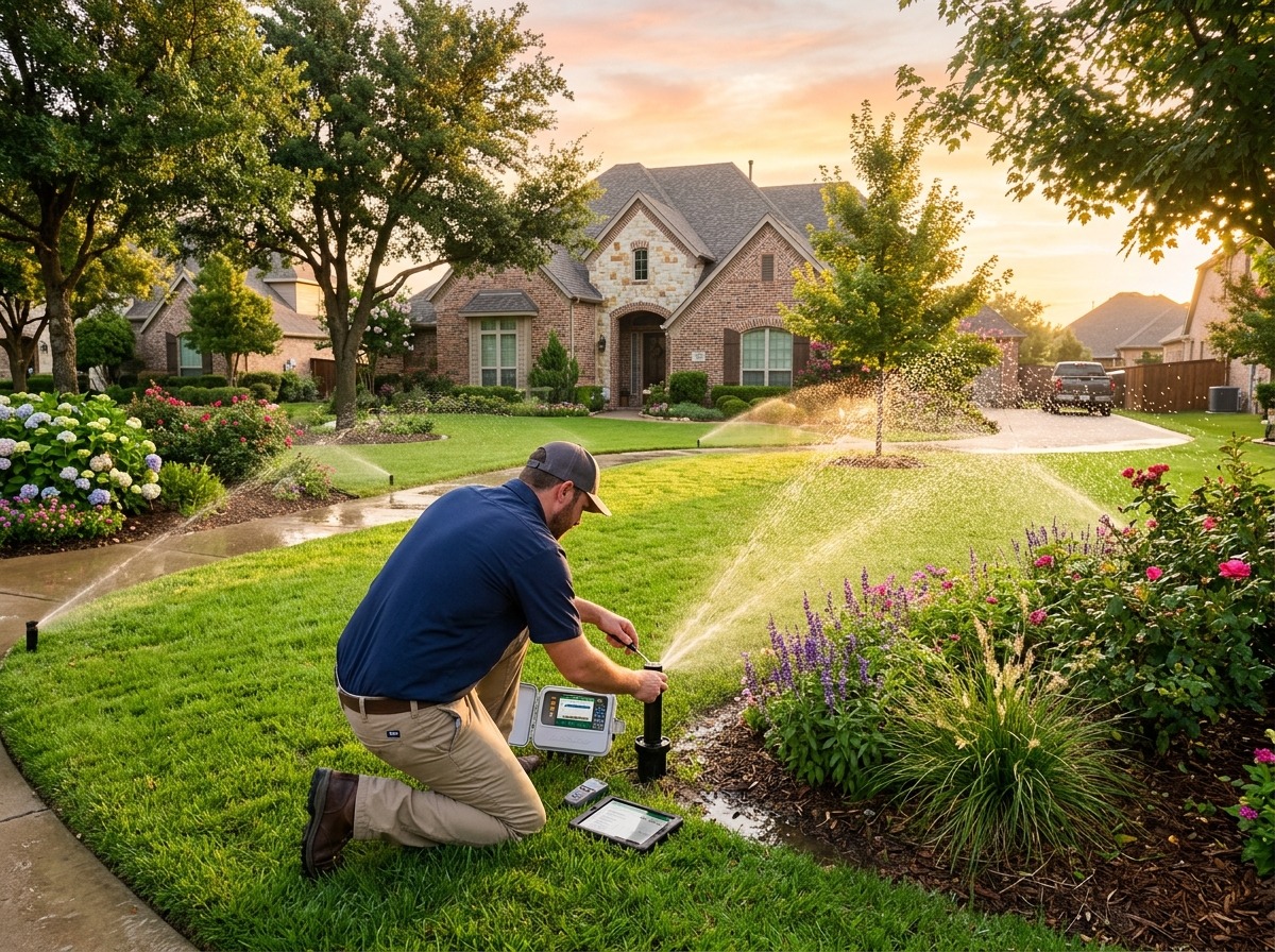 Affordable Professional Irrigation Services in Haslet, TX for Efficient Watering Systems