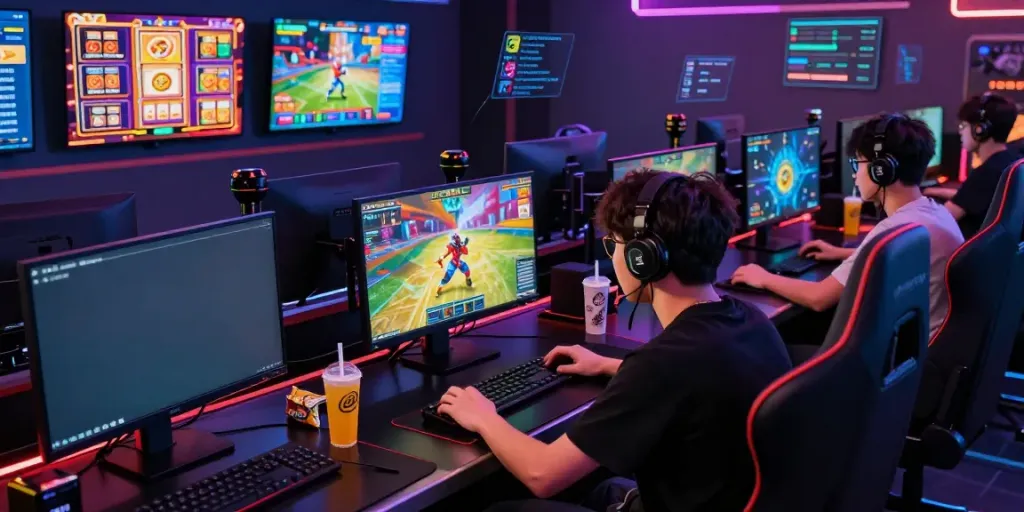 Koitoto players engaging in dynamic online gaming experience with vibrant graphics.