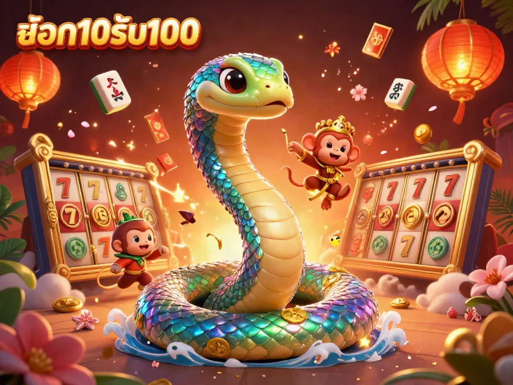 โปรโมชั่น ฝาก10รับ100 สำหรับผู้เล่นที่ต้องการเริ่มต้นทดลองเล่นเกมคาสิโน