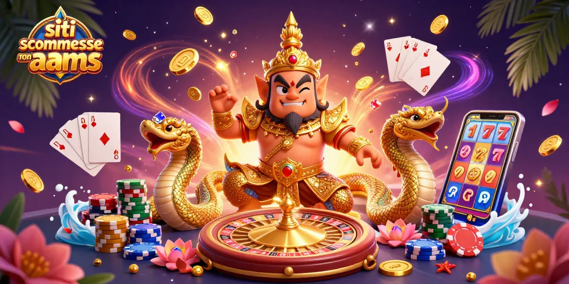 Scopri i siti scommesse non AAMS con una rappresentazione vivace di giochi e personaggi del casinò.