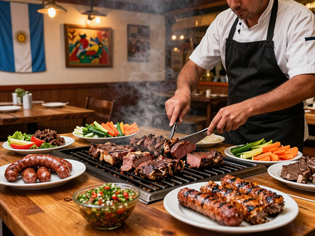 Experience the best parrillada argentina near me with flavorful grilled meats and vibrant ambiance.