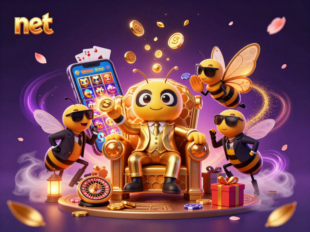 Experience the excitement of net with a high-energy casino illustration featuring vibrant characters and dynamic gameplay.