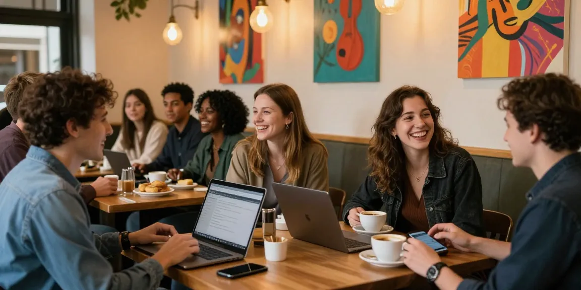 Connect with genuine singles through HundRoses in a warm cafe setting.