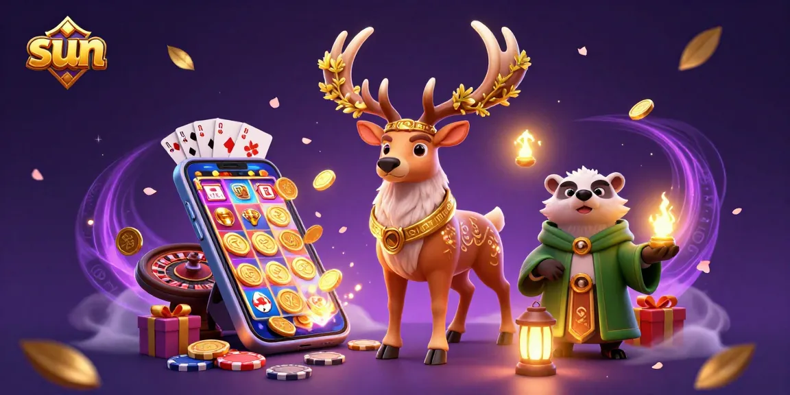 Engage in thrilling slot games with sun-themed elements and dynamic characters.