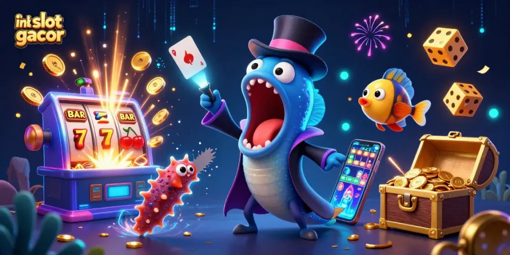 Slot gacor yang menguntungkan, tambahkan keberuntungan pada permainan kasino Anda dengan gambar slot menarik ini.