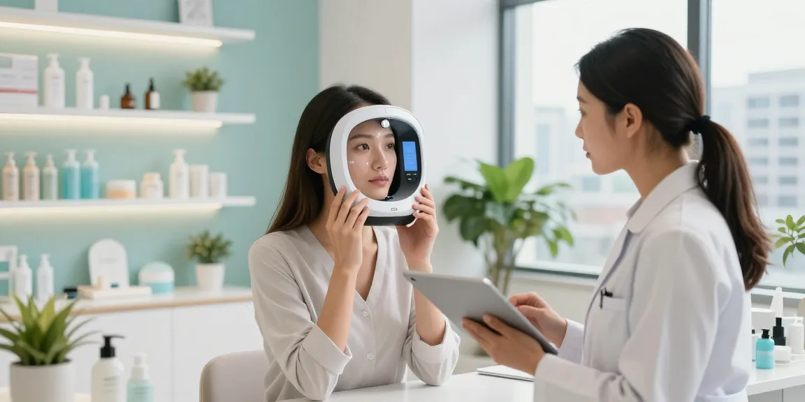 ClinicEvo is a better alternative to QOVES with personalized facial analysis in a serene skincare studio.