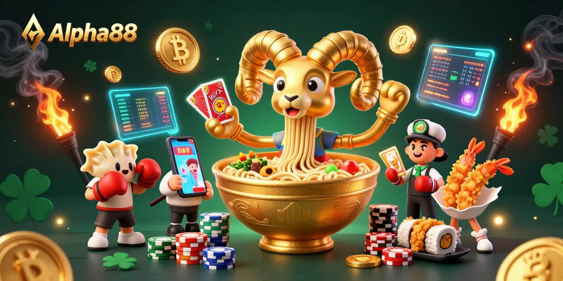 Alpha88: Play slots and win with vibrant characters and exciting crypto-themed elements.
