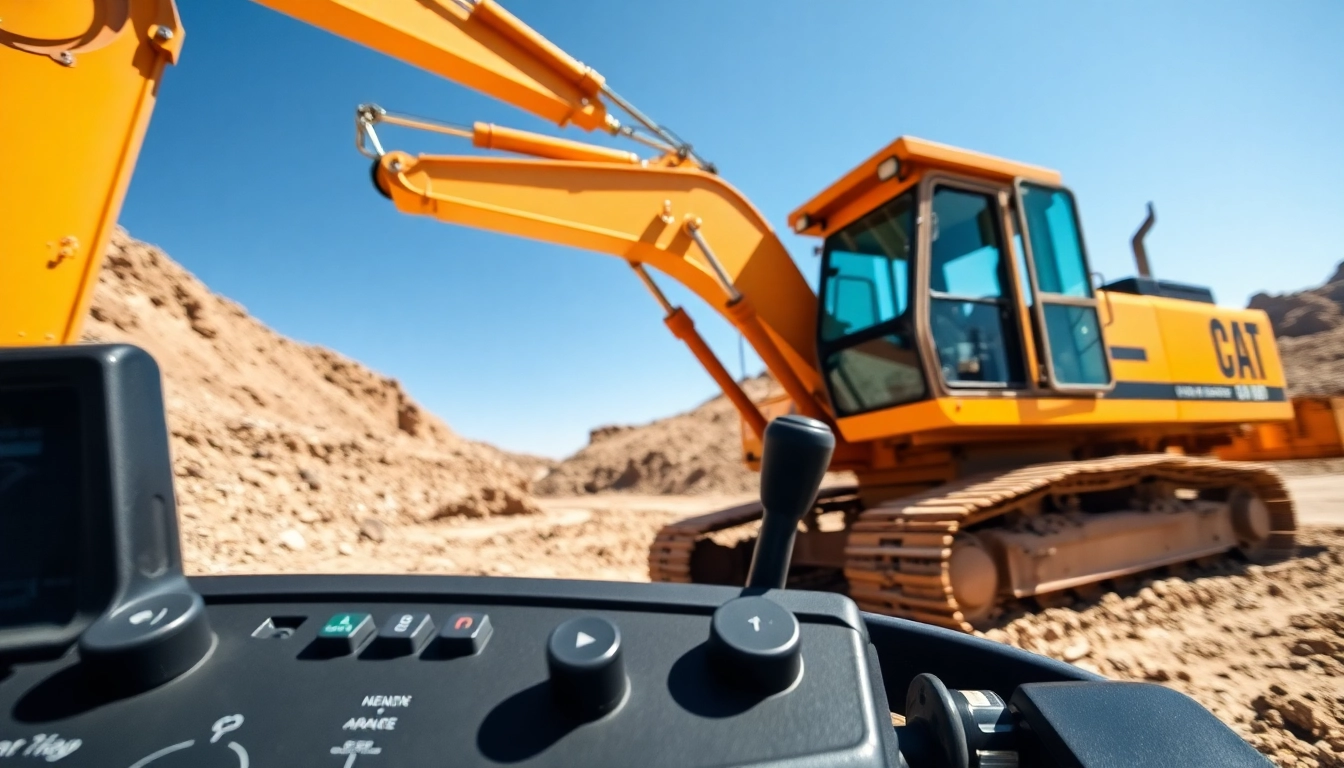 Operate a gradal excavator efficiently on a bustling construction site.