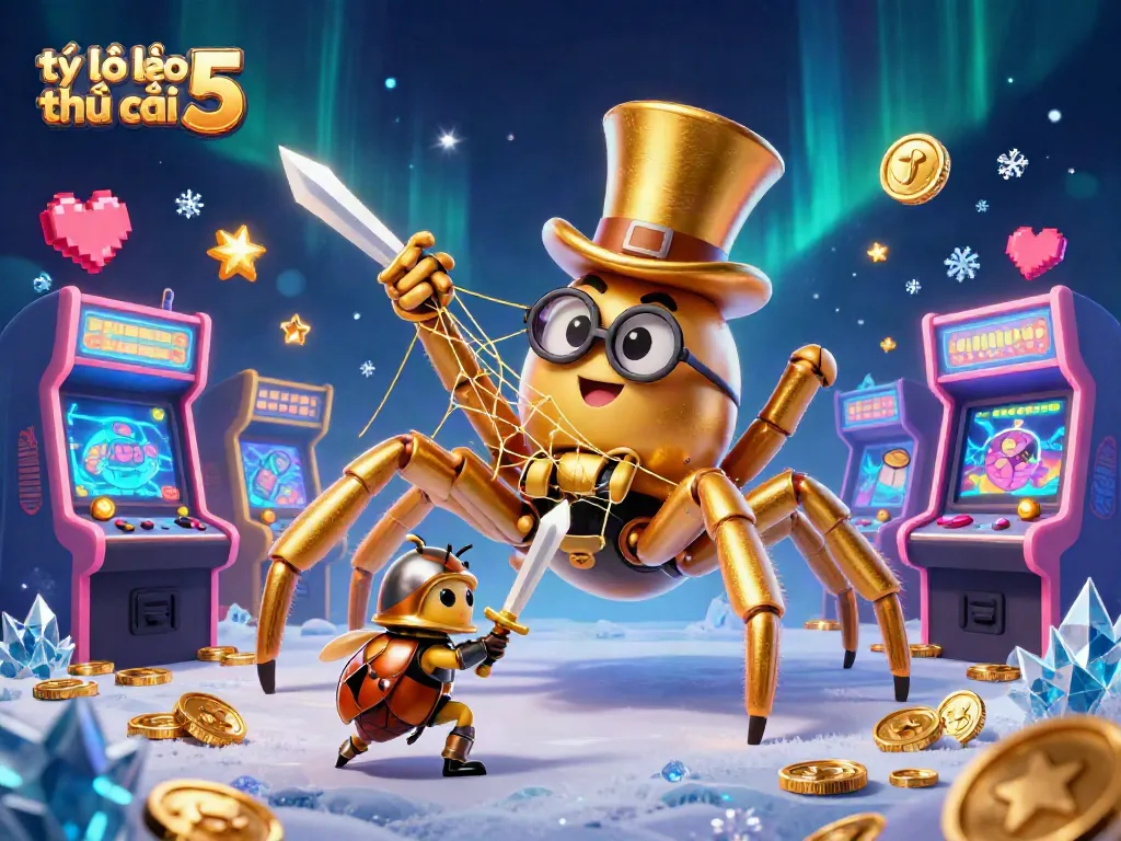 Experience tỷ lệ kèo nhà cái 5 with a dynamic scene showcasing a casino-themed battle.